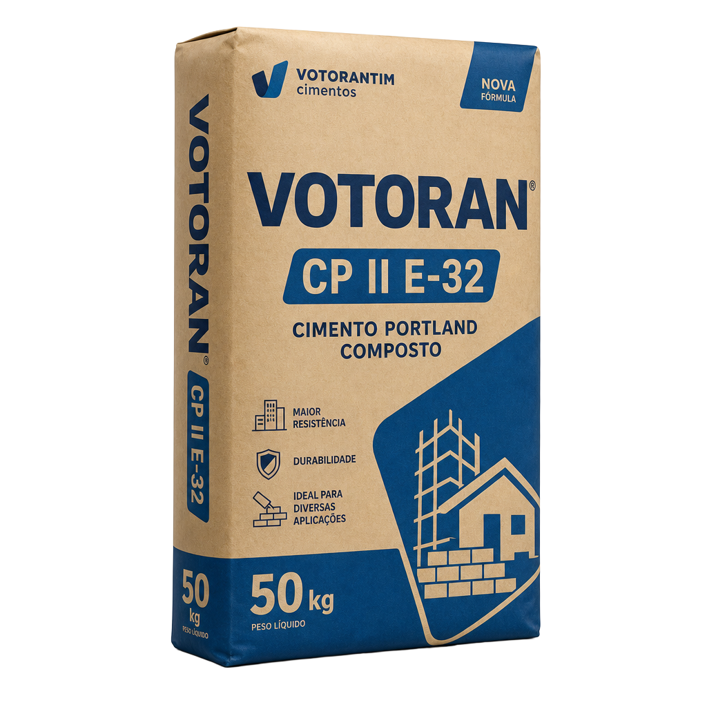 Saco de cimento Votoran CP II E-32 50kg